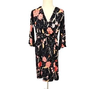 Mama Licious NWT Women's Size L Floral Print Maternity Dress